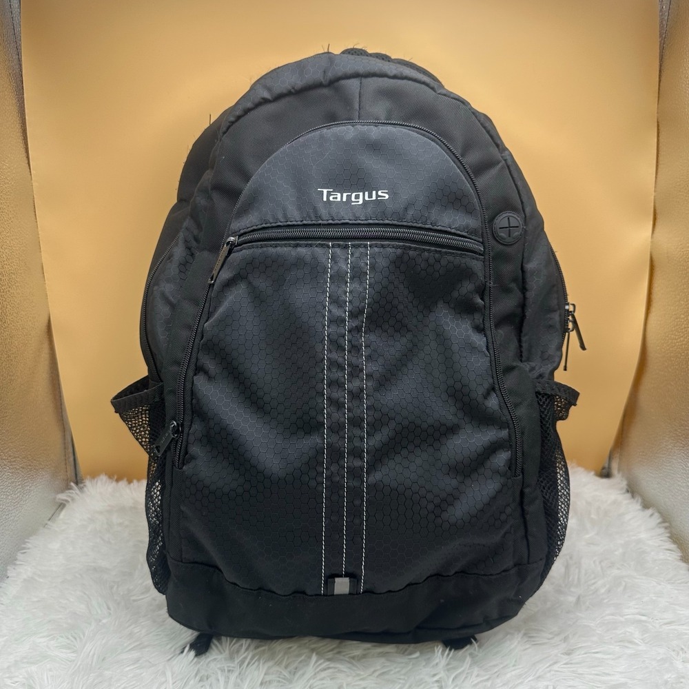 Targus Sport Laptop Backpack Black Padded Travel School Work Bag TSB89104US